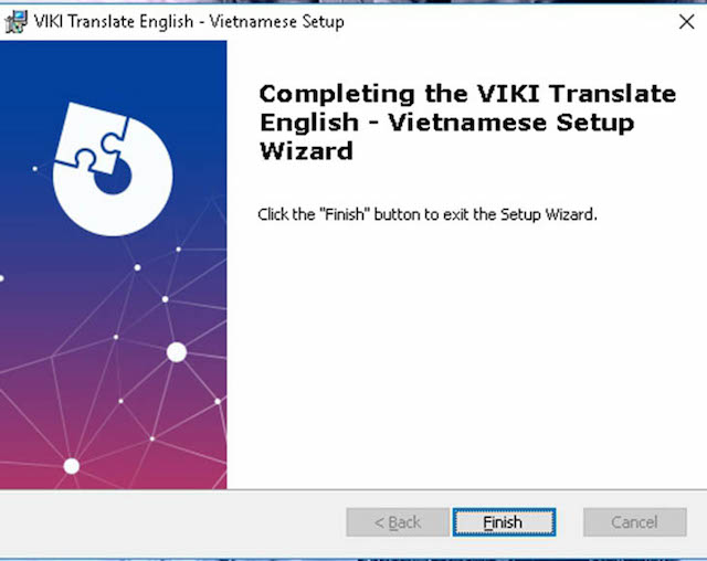 Tải phần mềm VIKI Translate về máy tính 