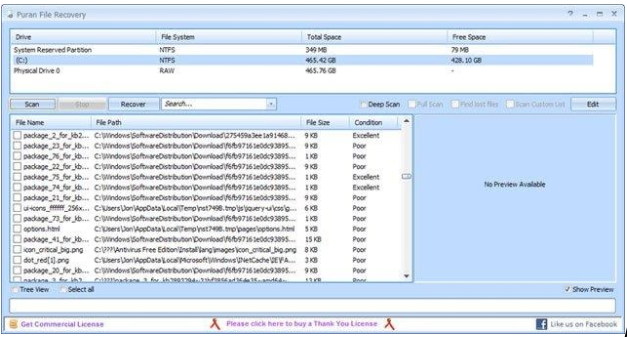 Phần mềm File Recovery