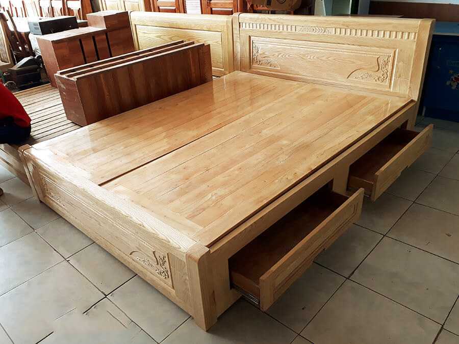 Thiết kế giường ngủ gỗ công nghiệp vô cùng tinh tế  