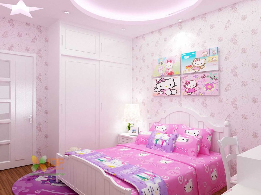 Giường Ngủ Hello Kitty cho trẻ