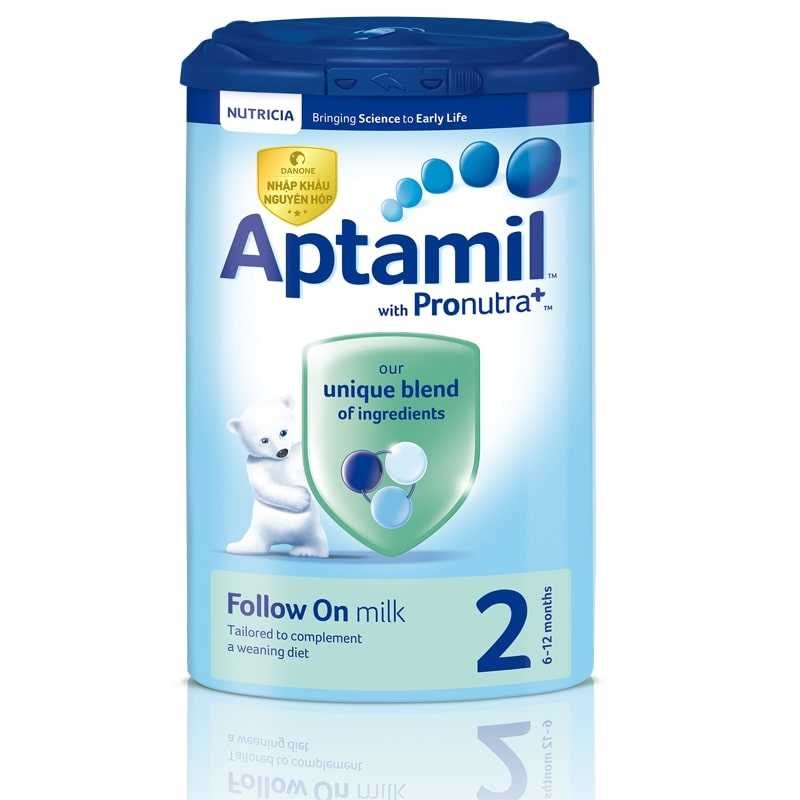 Sữa Aptamil hỗ trợ tăng cân và ngừa táo bón cho bé