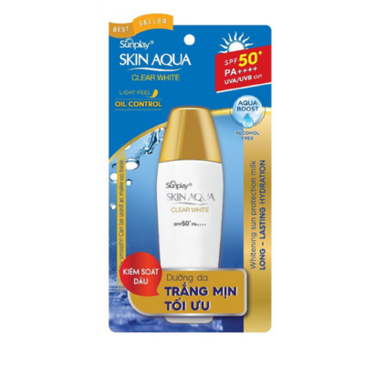Kem chống nắng Sunplay Skin Aqua Clear White SPF 50+