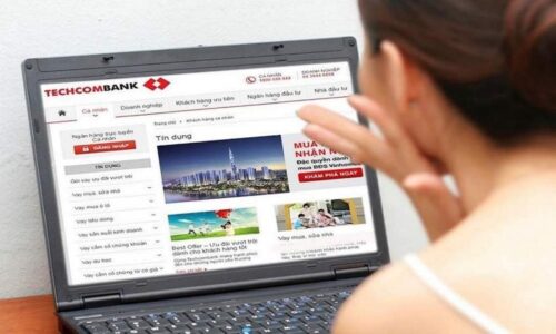 Hướng dẫn cách vay tiền Techcombank online