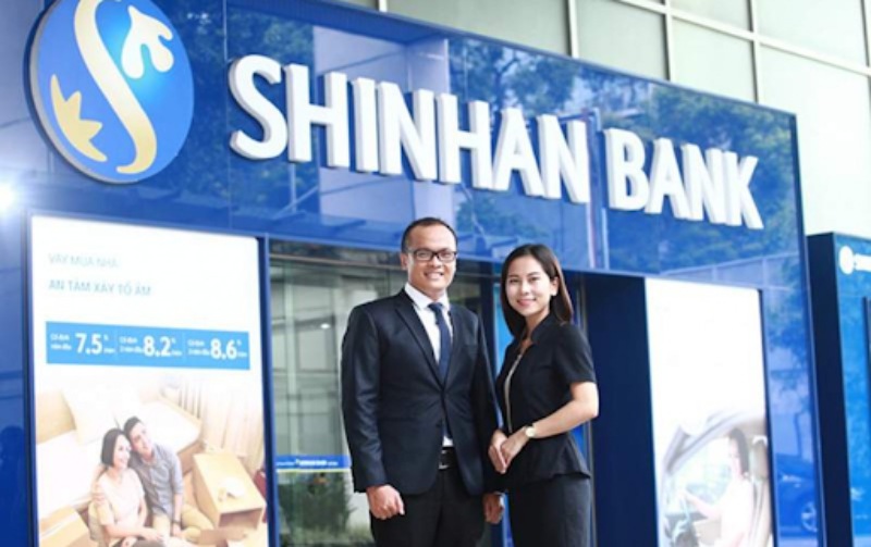 Ngân hàng Shinhan có tên đầy đủ là Ngân hàng TNHH MTV Shinhan Việt Nam