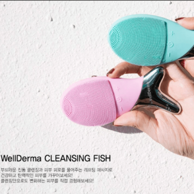 Máy rửa mặt Wellderma Cleansing Fish