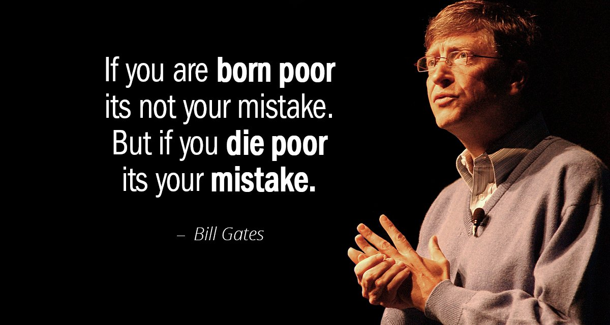 Những câu nói tiếng Anh của Bill Gates