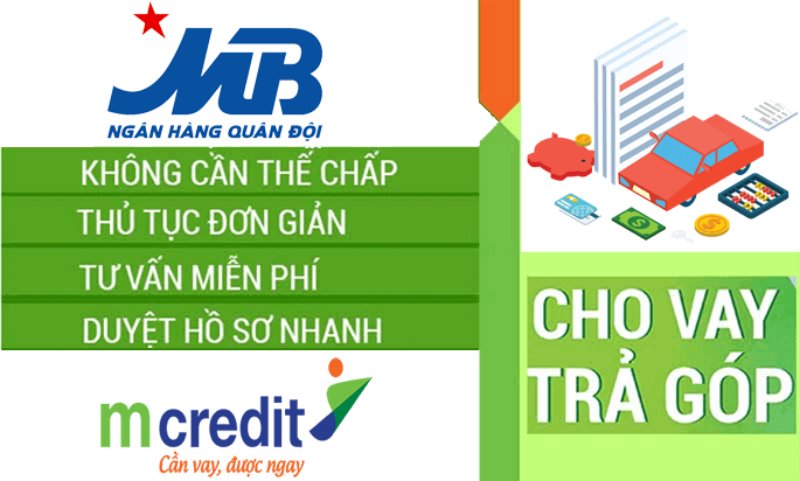 Mcredit là tổ chức tài chính có vốn lưu động 100% đến từ Ngân hàng MB Bank