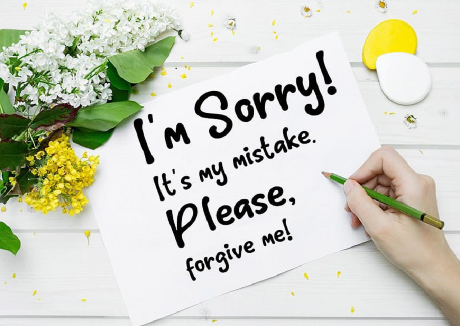 Những mẫu câu xin lỗi trong tiếng Anh 