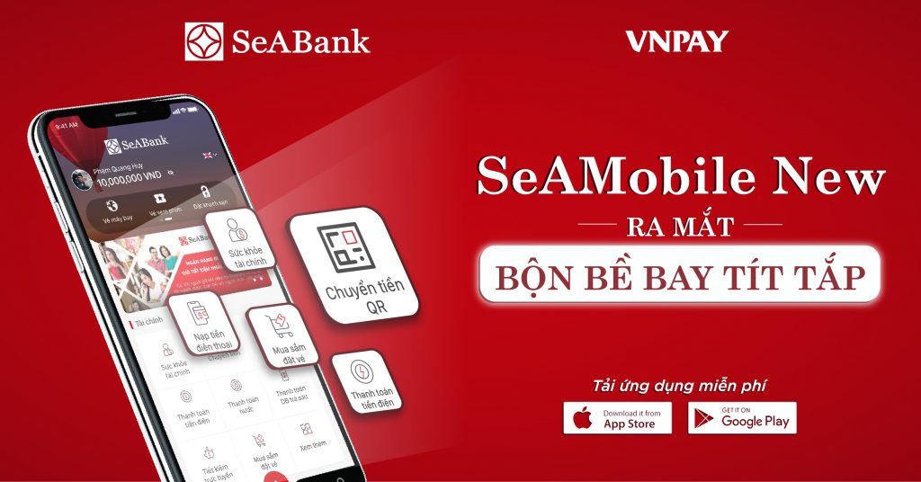 Ứng dụng ngân hàng số SeaMobile
